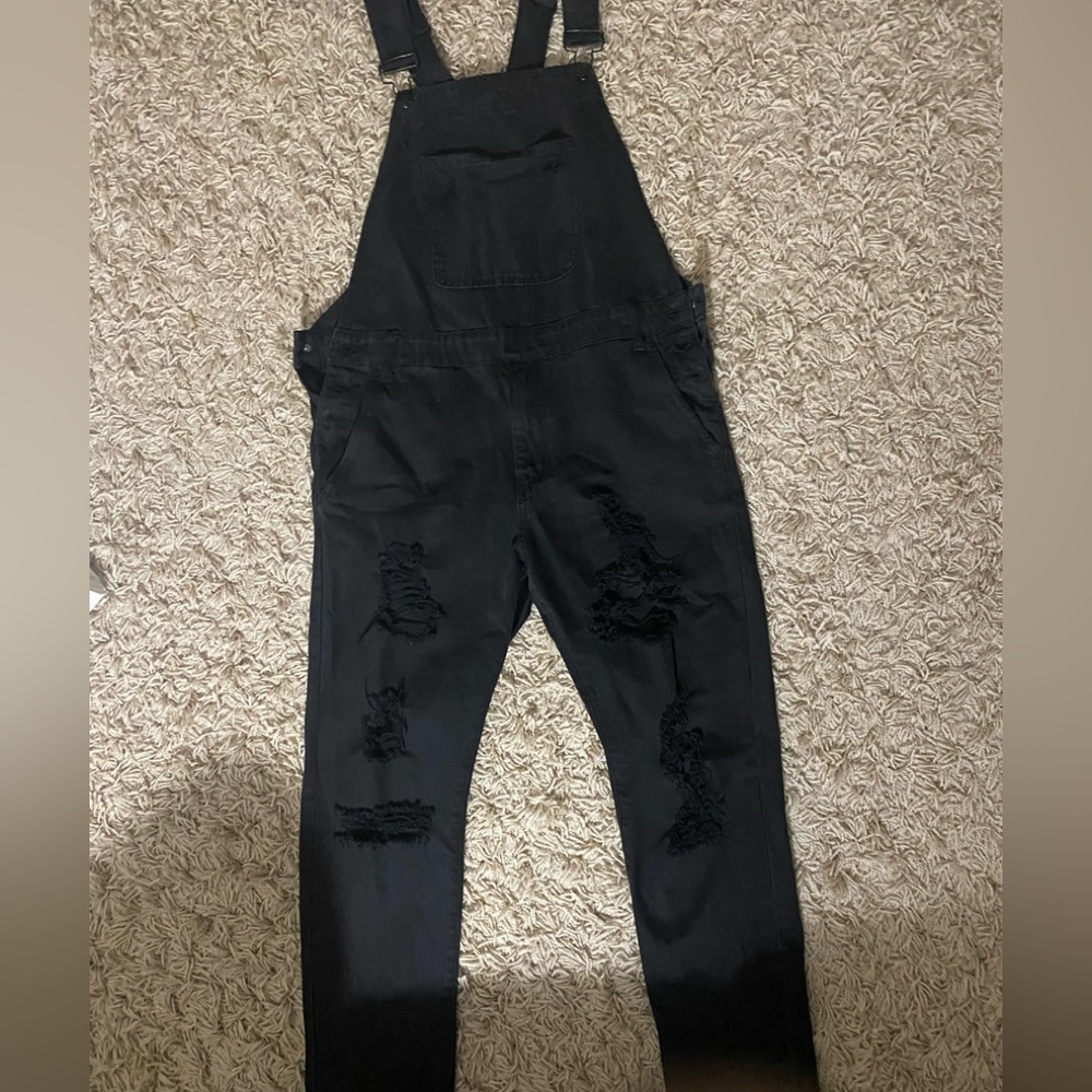 Black denim Jumper/